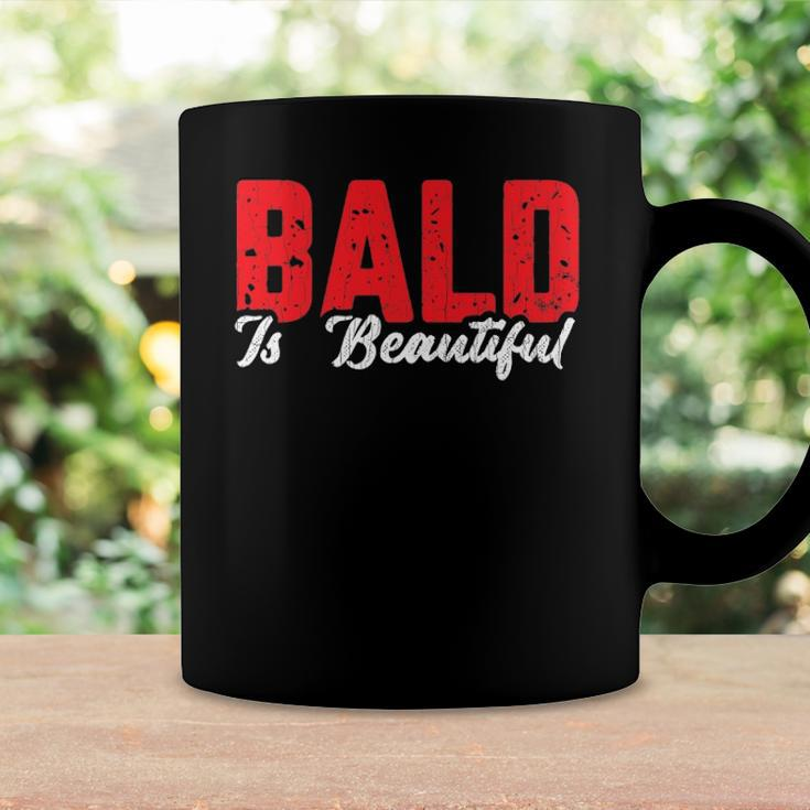 Mens Bald Beautiful Funny Graphic Coffee Mug Gifts ideas