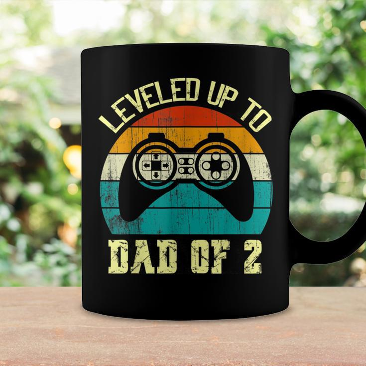Mens Daddy Again Leveled Up To Dad Of 2 Dad V2 Coffee Mug Gifts ideas