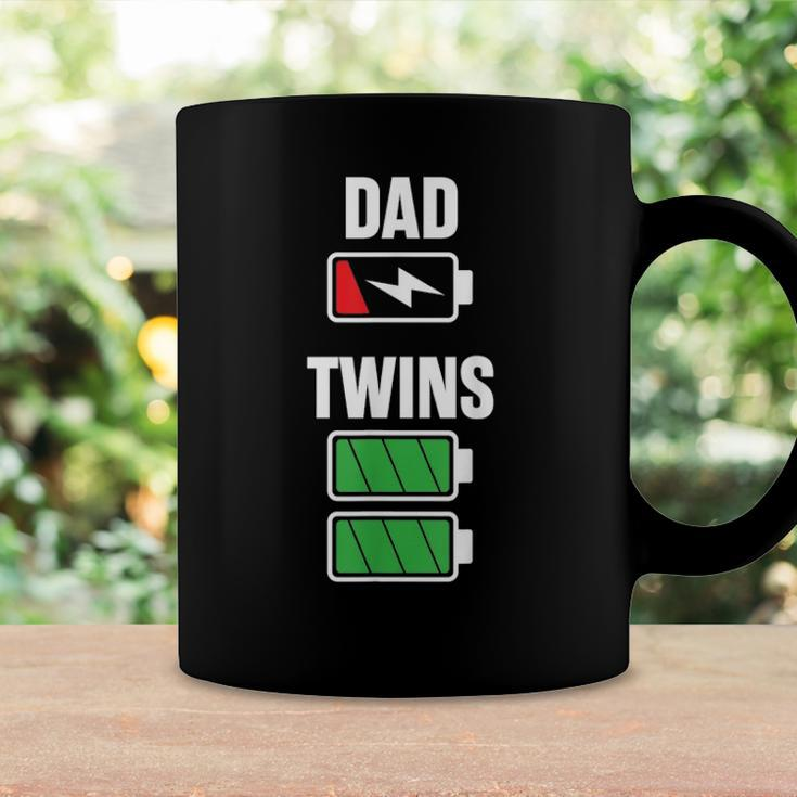 Mens Funny Dad Fathers Day Birthday Twins Twin Dad Coffee Mug Gifts ideas