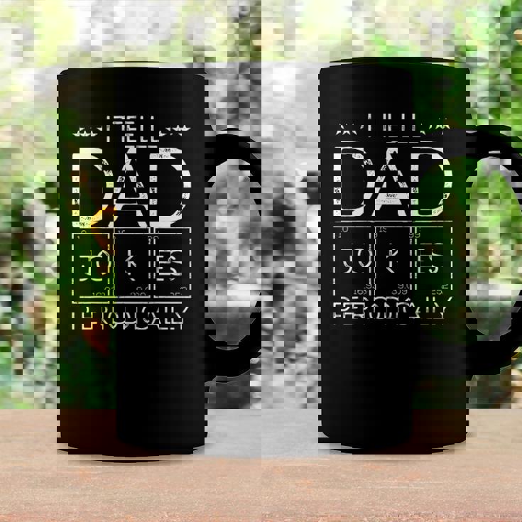 Mens I Tell Dad Jokes Periodically Chemistry Dad Jokes Coffee Mug Gifts ideas