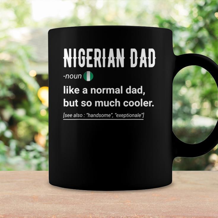 Mens Nigerian Dad Definition Design - Funny Nigerian Daddy Flag Coffee Mug Gifts ideas
