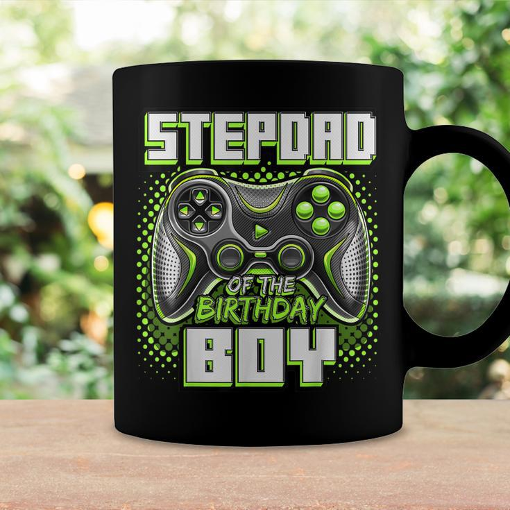 Mens Stepdad Of The Birthday Boy Matching Family Video Game Party V2 Coffee Mug Gifts ideas