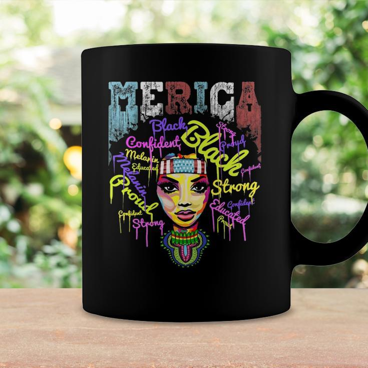 Merica African American Flag Bandana - 4Th Of July Queen Coffee Mug Gifts ideas