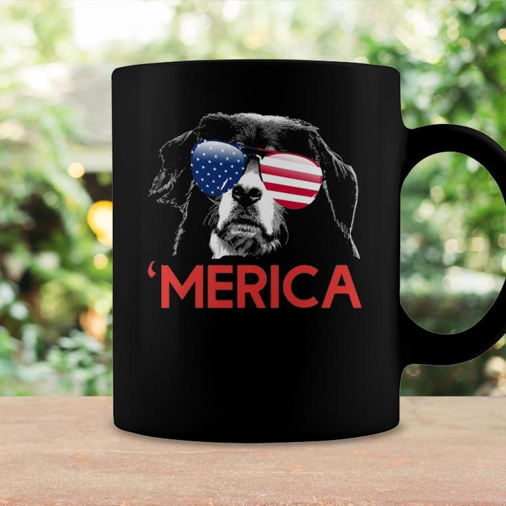 Merica Bernese Mountain Dog American Flag 4Th Of July Coffee Mug Gifts ideas