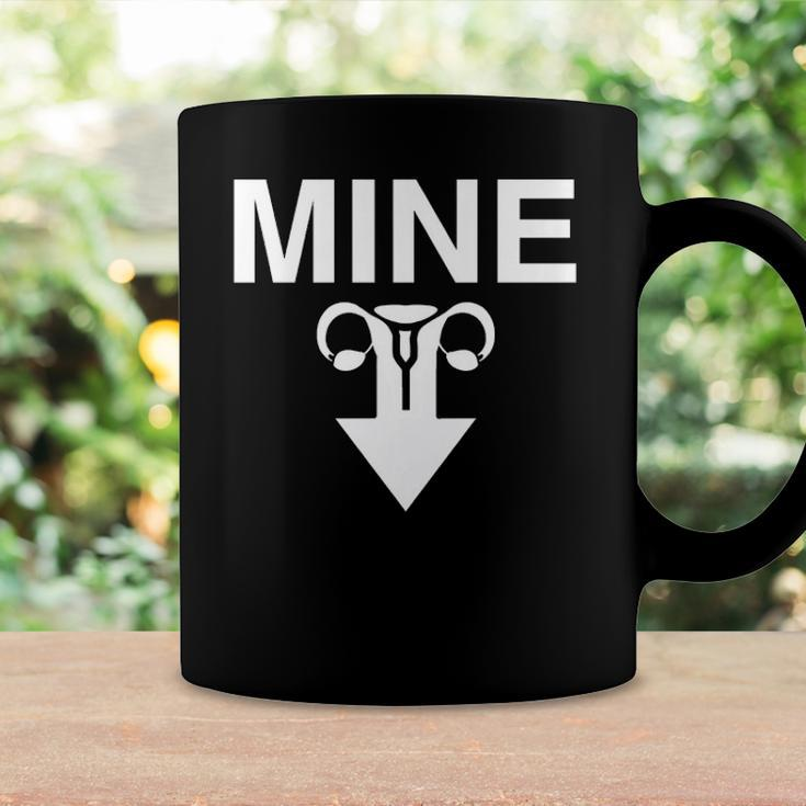 Mine Arrow With Uterus Pro Choice Womens Rights Coffee Mug Gifts ideas