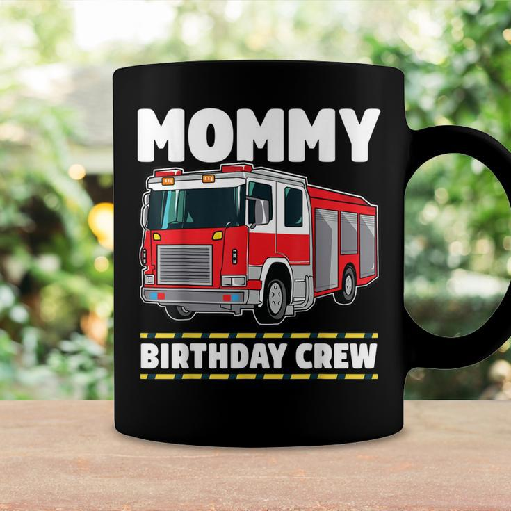 Mommy Birthday Crew Fire Truck Firefighter Mom Mama Coffee Mug Gifts ideas