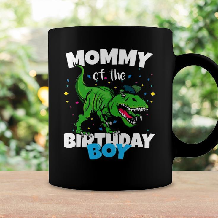 Mommy Of The Birthday Boy Dinosaurrex Anniversary Coffee Mug Gifts ideas