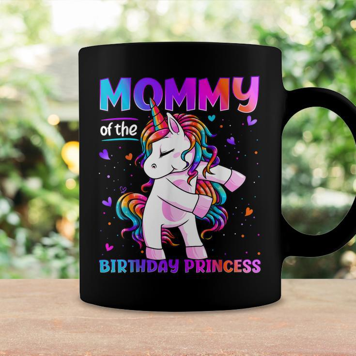 Mommy Of The Birthday Princess Girl Flossing Unicorn Mom Coffee Mug Gifts ideas