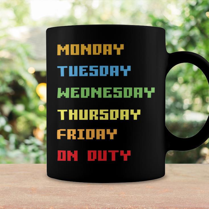 Monday To Friday On Duty Coffee Mug Gifts ideas