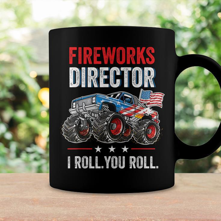 Monster Truck 4Th Of July I Roll You Roll Fireworks Director Coffee Mug Gifts ideas