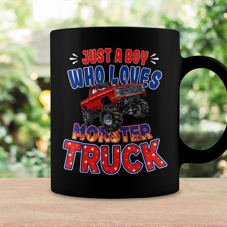 Monster Truck Just A Boy Who Loves Monster Truck For Kids Coffee Mug Gifts ideas