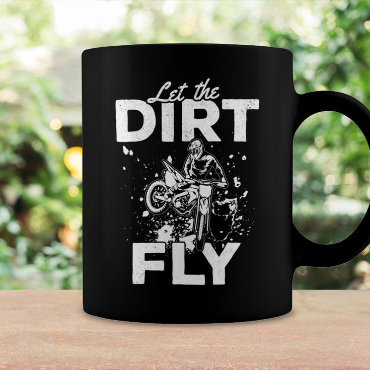 Motorcycle Let The Dirt Fly Dirtbike 494 Shirt Coffee Mug Gifts ideas