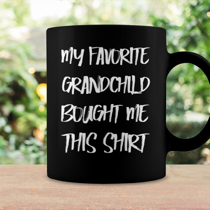 My Favorite Grandchild Bought Me This Grandparents Coffee Mug Gifts ideas
