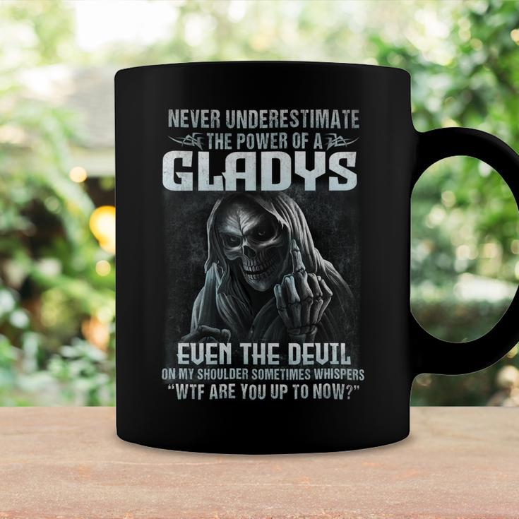 Never Underestimate The Power Of An Gladys Even The Devil V8 Coffee Mug Gifts ideas