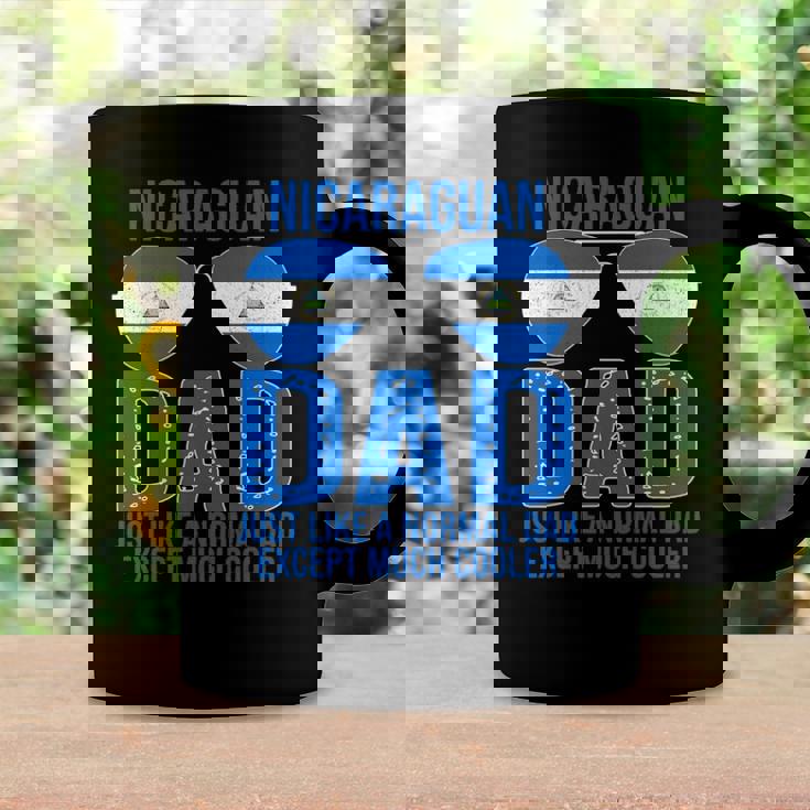 Nicaraguan Dad Nicaragua Flag Sunglasses Fathers Day Coffee Mug Gifts ideas