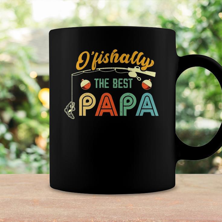 Ofishally The Best Papa Fisherman Cool Dad Fishing Gift Coffee Mug Gifts ideas