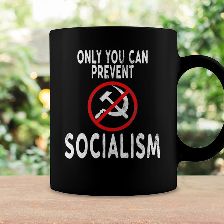 Only You Can Prevent Socialism Funny Trump Supporters Gift Coffee Mug Gifts ideas