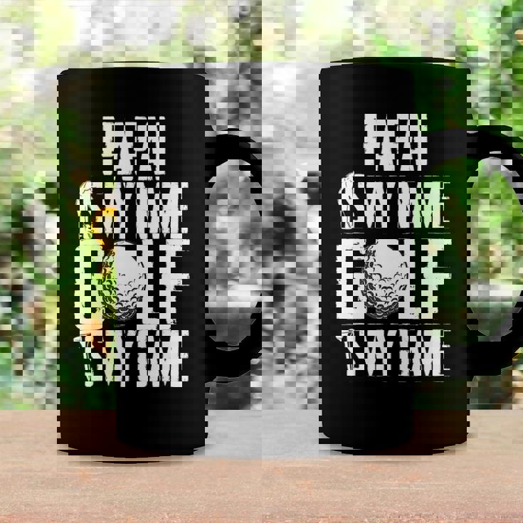 Papai Is My Name Golf Is My Game Love Golfing Coffee Mug Gifts ideas