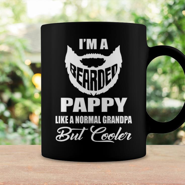 Pappy Grandpa Gift Bearded Pappy Cooler Coffee Mug Gifts ideas
