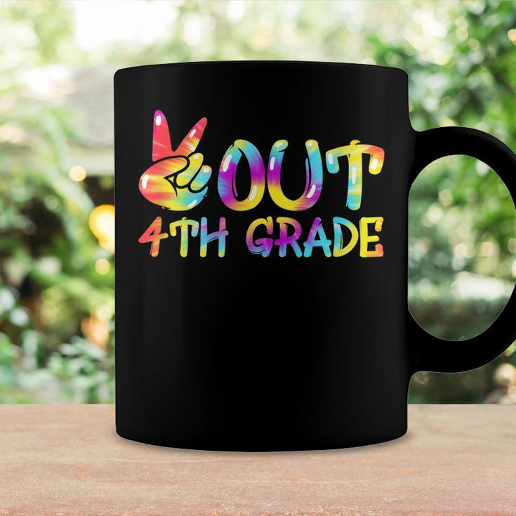 Peace Out 4Th Grade Tie Dye Graduation Last Day Of School V2 Coffee Mug Gifts ideas