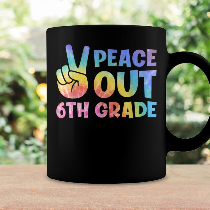 Peace Out 6Th Grade 2022 Graduate Happy Last Day Of School Coffee Mug Gifts ideas