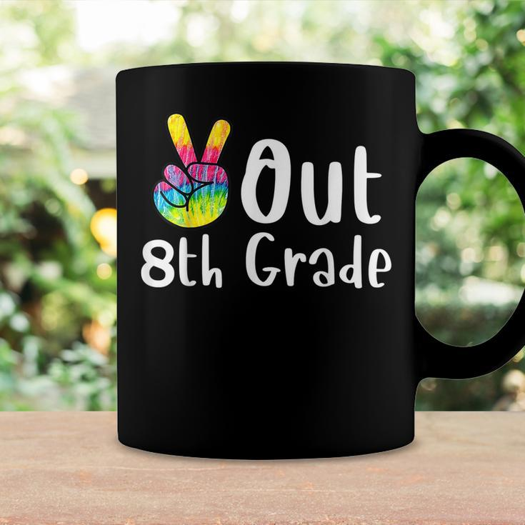Peace Out 8Th Grade Tie Dye Graduation Class Of 2022 Virtual V2 Coffee Mug Gifts ideas