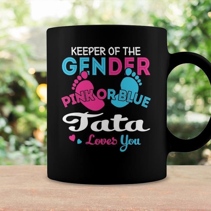 Pink Or Blue Tata Loves You Gender Reveal Coffee Mug Gifts ideas