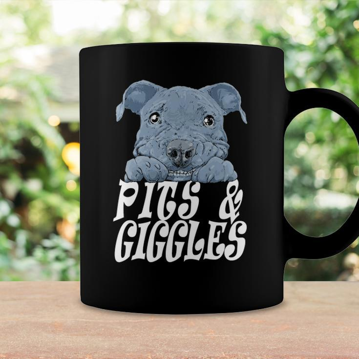 Pitbull Pibble Mom Dad Pits And Giggles Gift Coffee Mug Gifts ideas