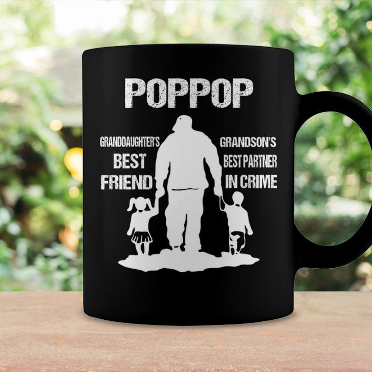 Poppop Grandpa Gift Poppop Best Friend Best Partner In Crime Coffee Mug Gifts ideas