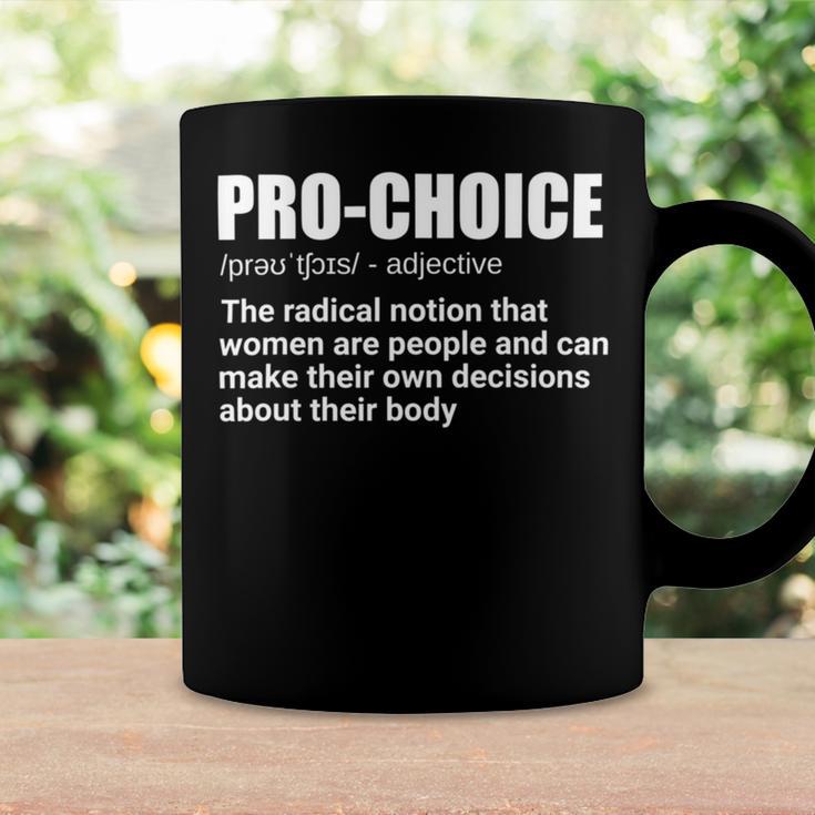 Pro Choice Definition Feminist Womens Rights My Choice Coffee Mug Gifts ideas