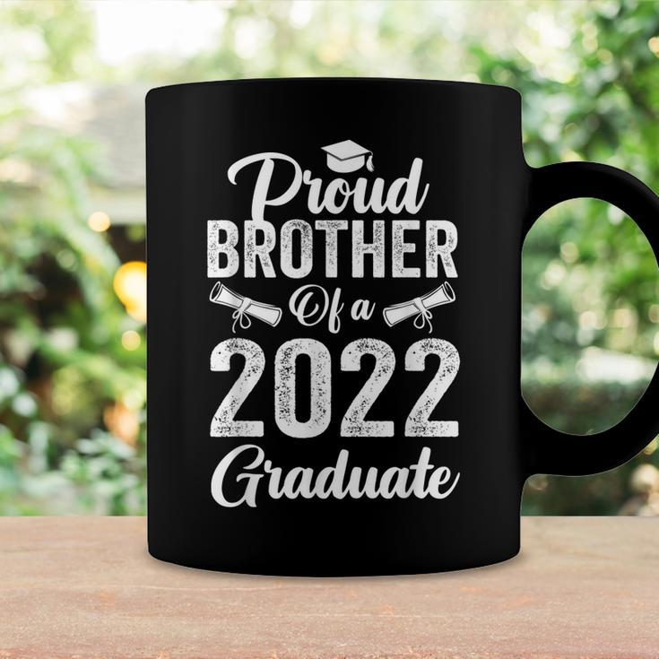 Proud Brother Of A 2022 Graduate Graduation Family Matching Coffee Mug Gifts ideas