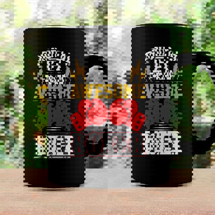 Proud Dad Of A Freakin Awesome Boxer For Boxing Dads Coffee Mug Gifts ideas