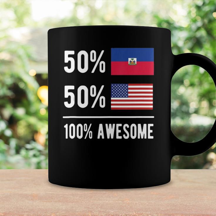 Proud Haitian American Flag Haiti Usa Coffee Mug Gifts ideas