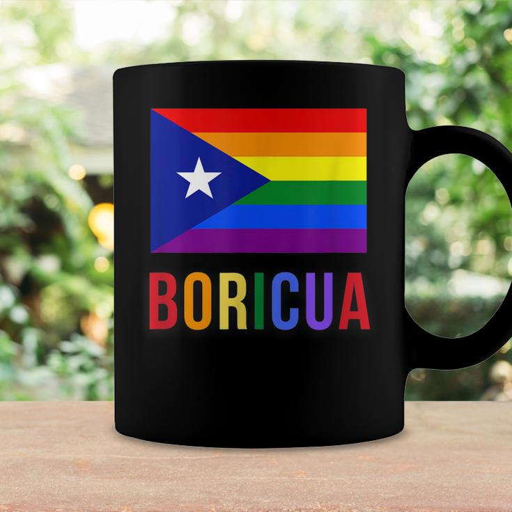 Puerto Rico Boricua Gay Pride Lgbt Rainbow Wepa Coffee Mug Gifts ideas