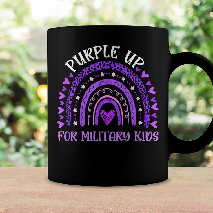 Purple Up For Military Kids Rainbow Military Child Month V2 Coffee Mug Gifts ideas