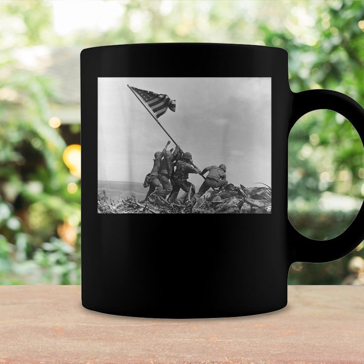 Raising The Flag On Iwo Jima Ww2 World War Ii Patriotic Coffee Mug Gifts ideas