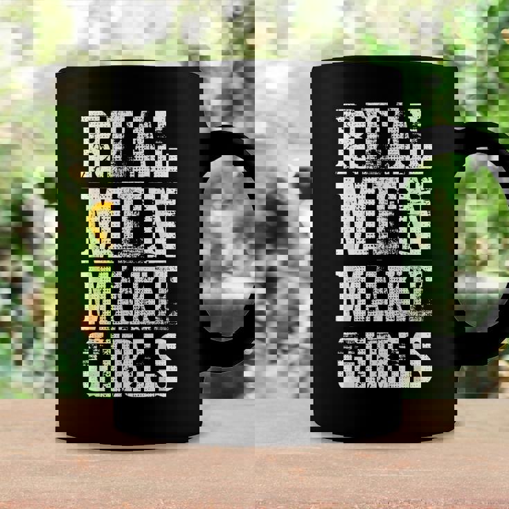 Real Men Daughter Funny Fathers Day Gift Dad Coffee Mug Gifts ideas