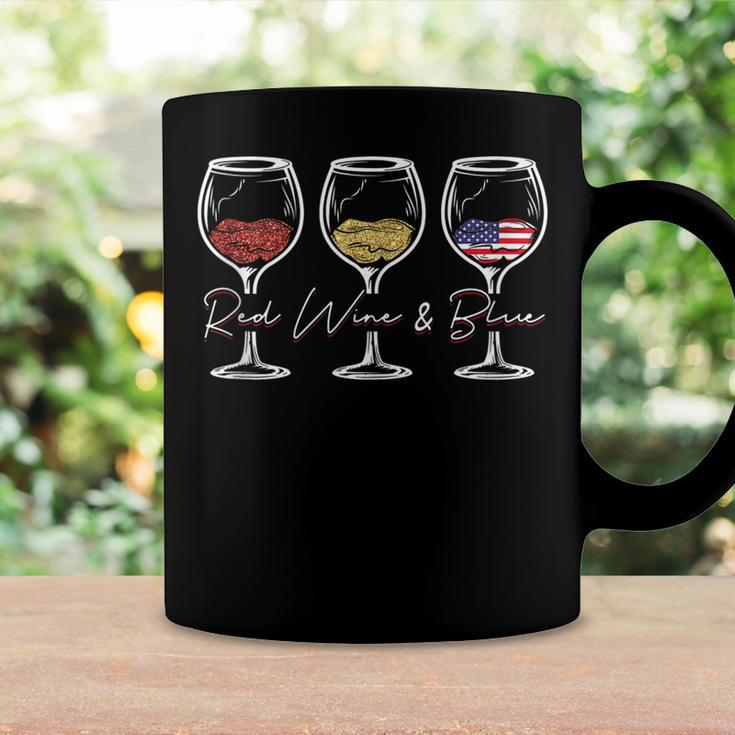 Red Wine & Blue 4Th Of July Wine Red White Blue Merica Usa Coffee Mug Gifts ideas