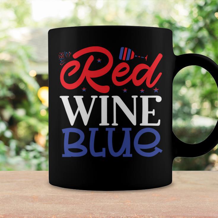 Red Wine Blue 4Th Of July Wine Red White Blue Wine Glasses V2 Coffee Mug Gifts ideas