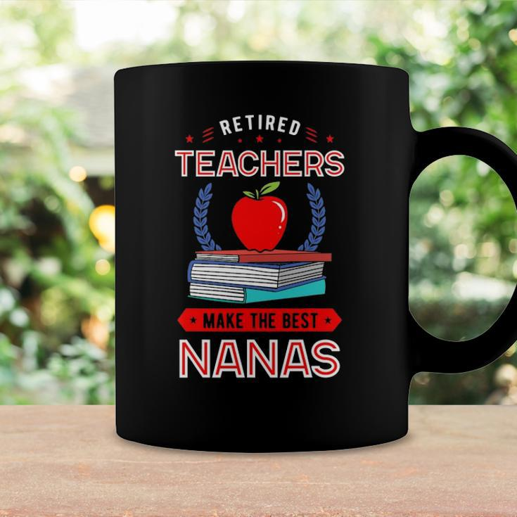 Retired Teachers Make The Best Nanas Reading Books Grandma Coffee Mug Gifts ideas