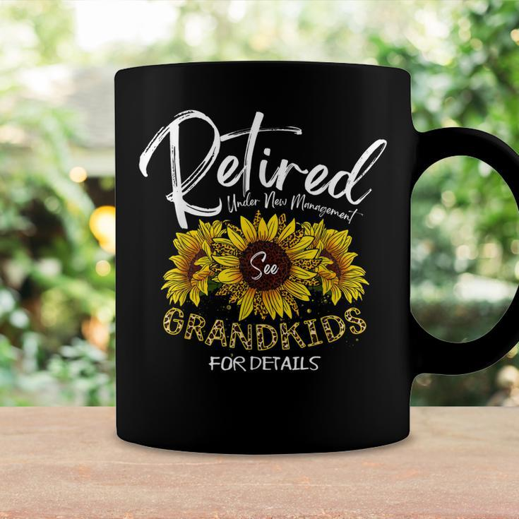 Retired Under New Management See Grandkids For Details Coffee Mug Gifts ideas