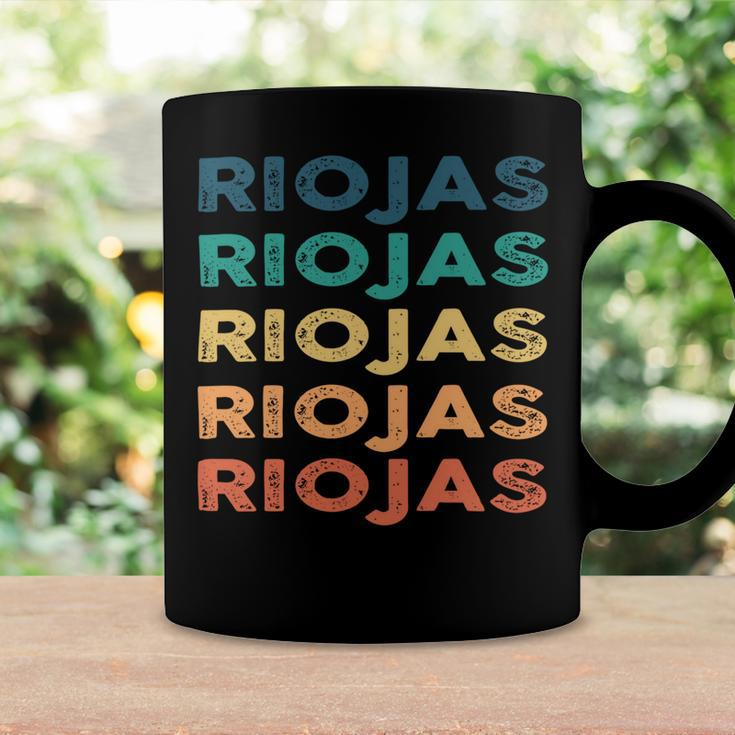 Riojas Name Shirt Riojas Family Name Coffee Mug Gifts ideas