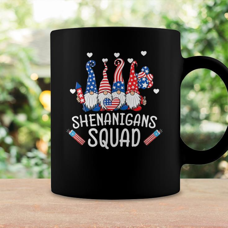 Shenanigans Squad 4Th Of July Gnomes Usa Independence Day Coffee Mug Gifts ideas