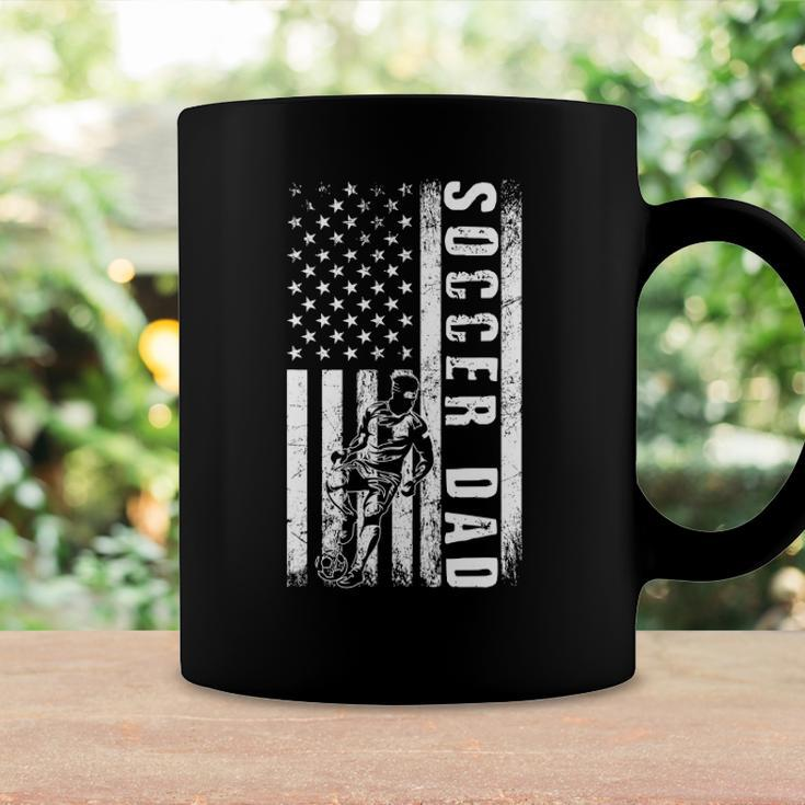Soccer Dad Usa Flag Soccer Team Fan Daddy Fathers Day Coffee Mug Gifts ideas