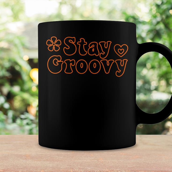 Stay Groovy Hippie Retro Style Coffee Mug Gifts ideas