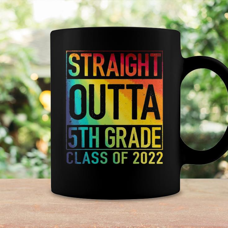 Straight Outta 5Th Grade Class Of 2022 Graduation Rainbow Coffee Mug Gifts ideas