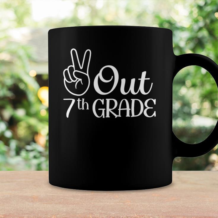 Summer Last Day Of School Graduation Peace Out 7Th Grade Coffee Mug Gifts ideas