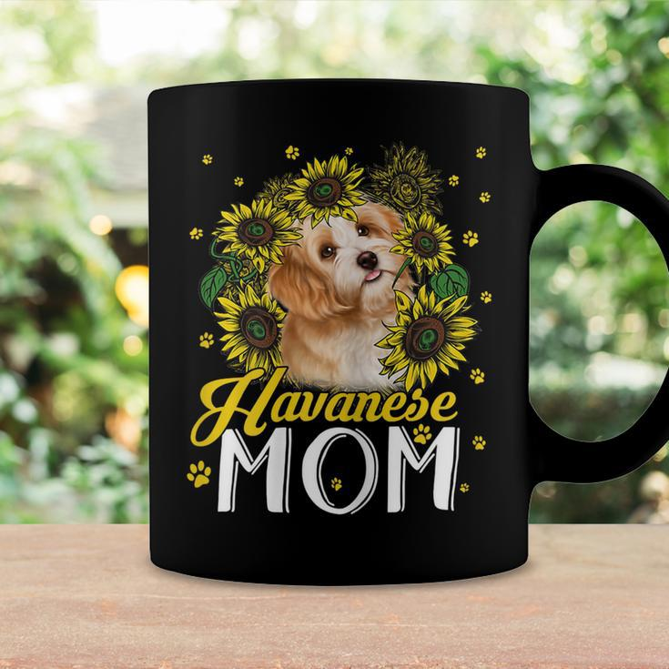 Sunflower Havanese Mom Dog Lovers Coffee Mug Gifts ideas