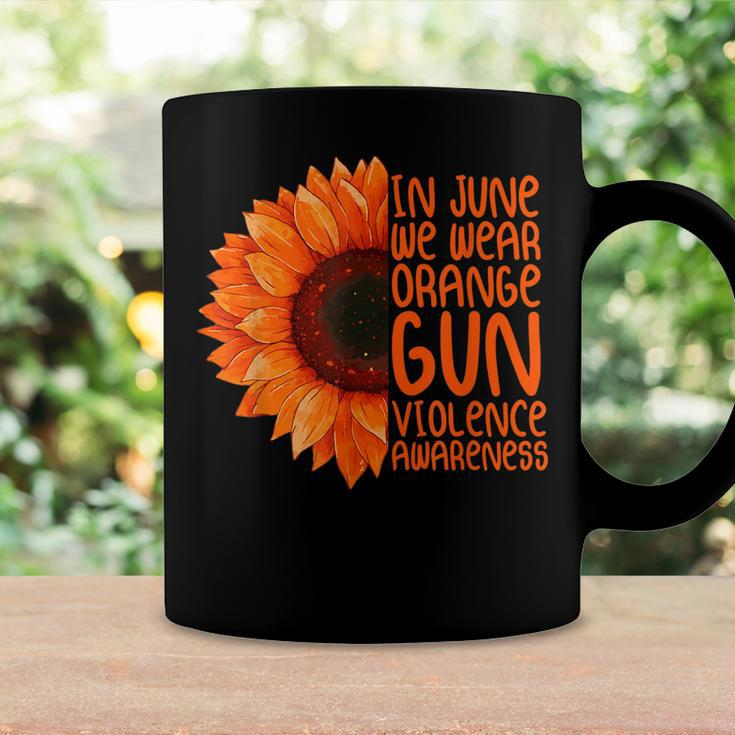 Sunflower In June We Wear Orange Gun Violence Awareness Day Coffee Mug Gifts ideas