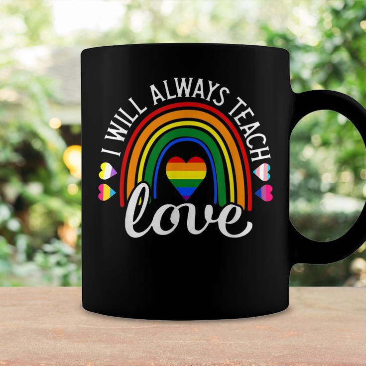 Teacher Ally Lgbt Teaching Love Rainbow Pride Month V2 Coffee Mug Gifts ideas